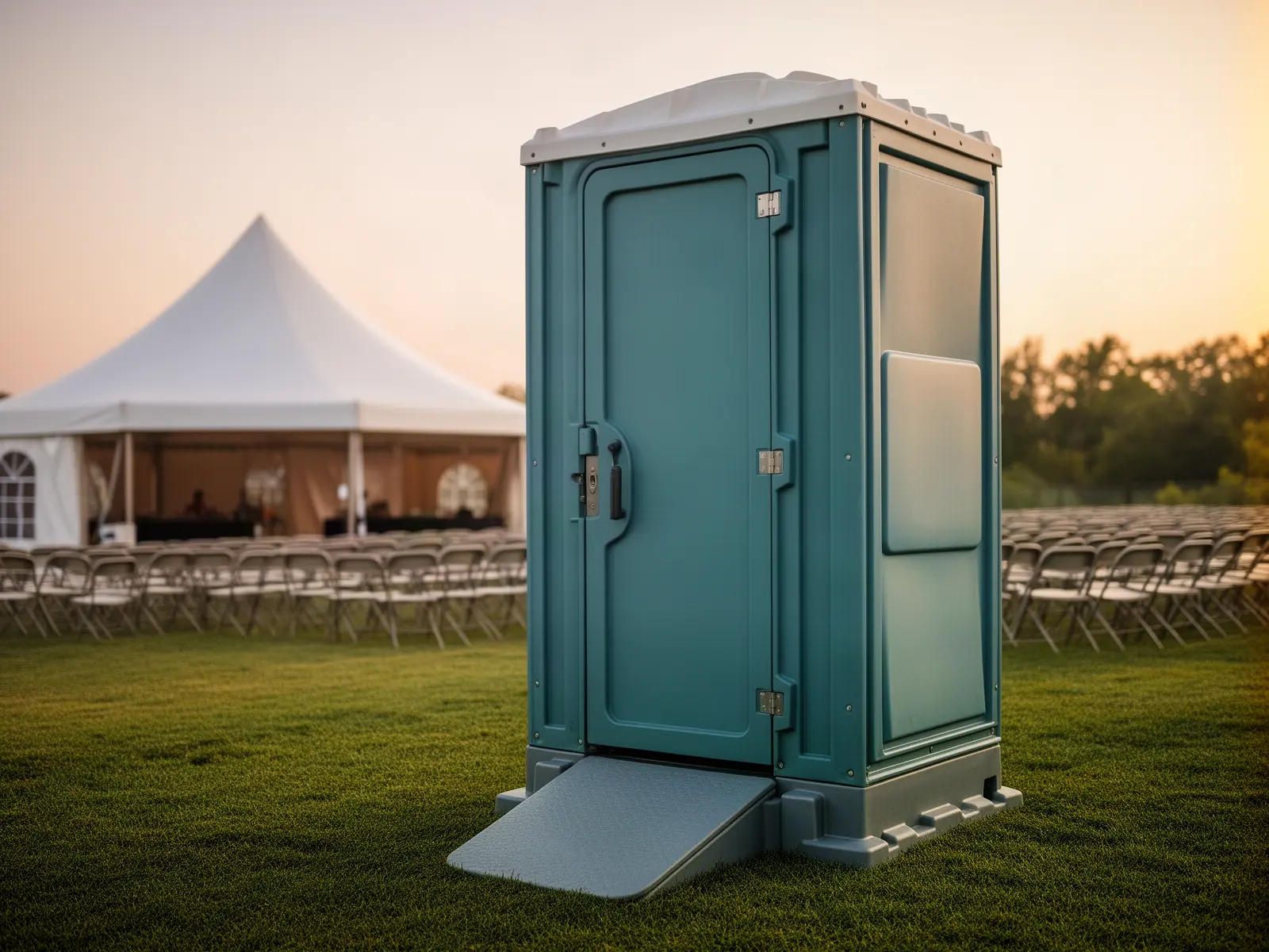 Clean porta potty unit from South Lake Portable Toilet Rental in Cherry Hill, NJ